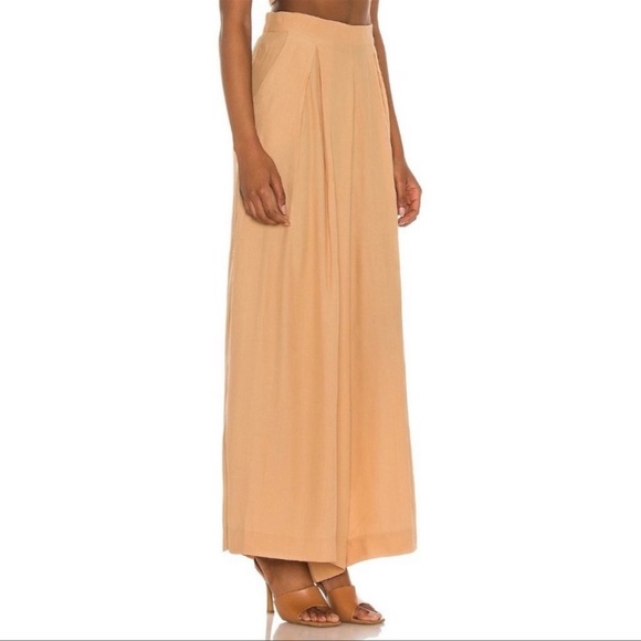 SWF Wide Leg Pants in Recharge Small (light creamy orange tan) - Picture 3 of 10